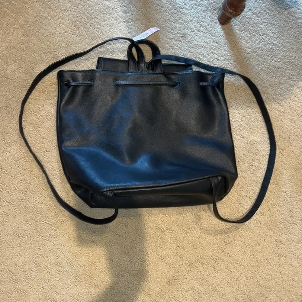 Victoria Secret Leather Backpack - Picture 2 of 4